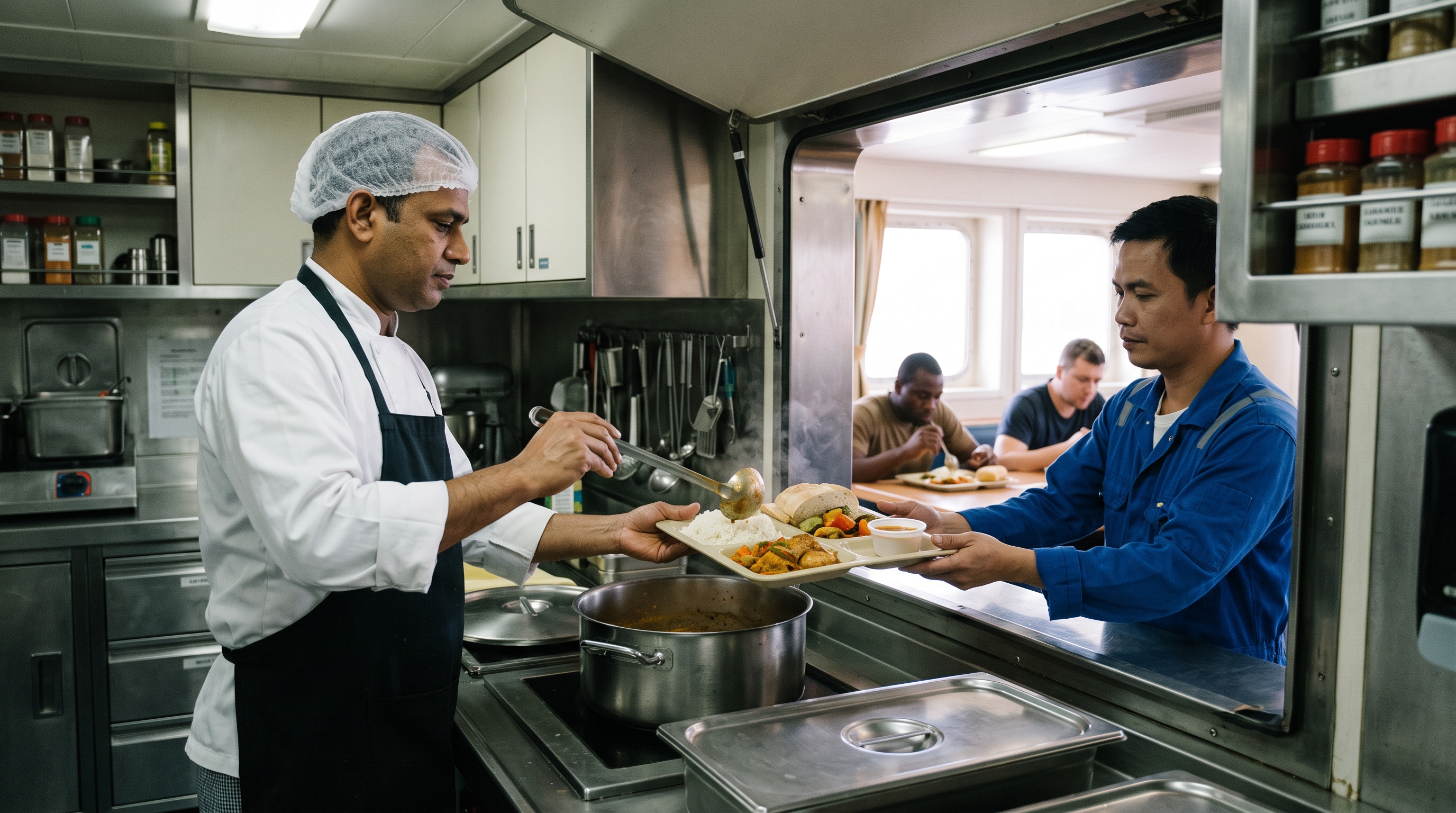 Supporting Multicultural Crews Through Food and Familiarity