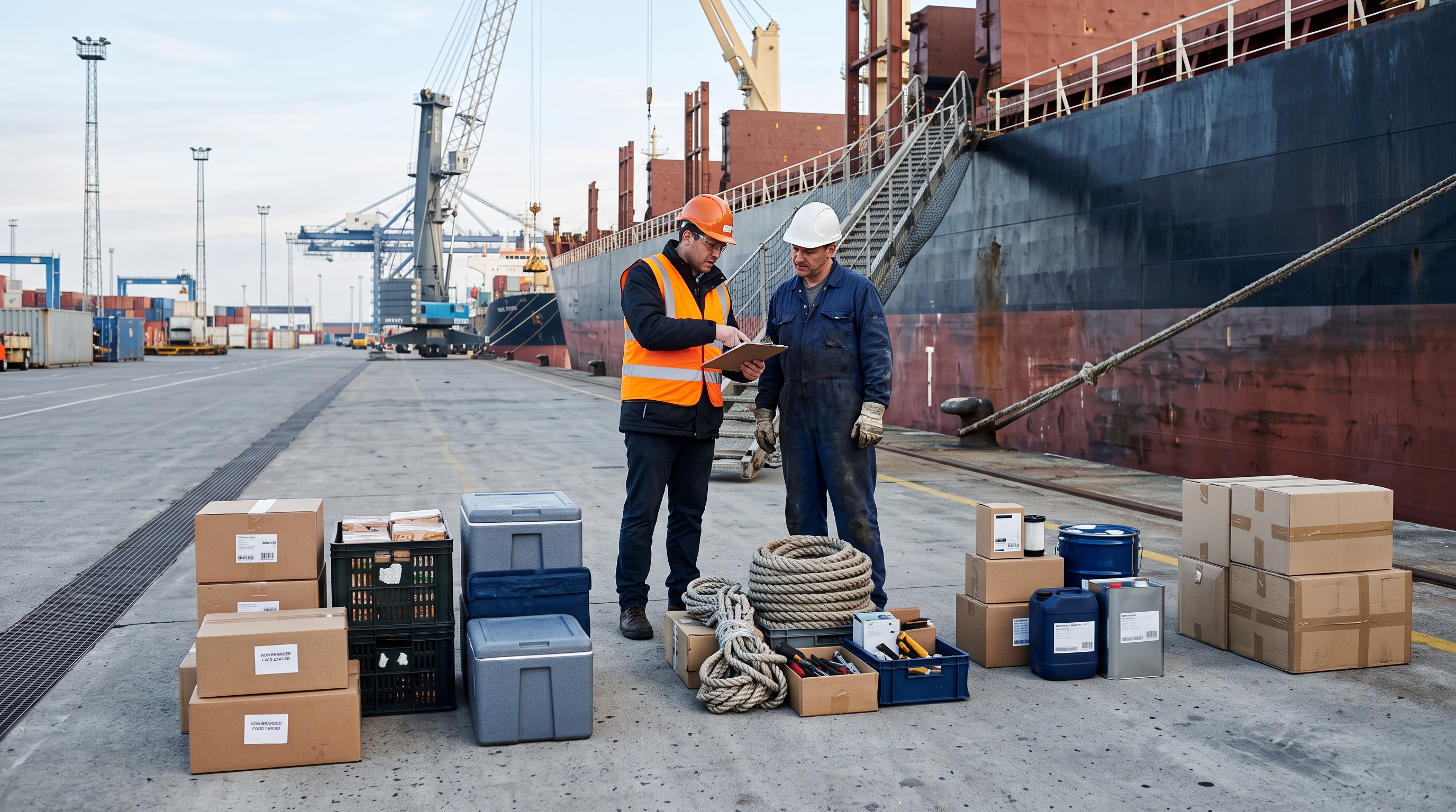 Single-Contract Ship Supply: One Supplier, Four Categories