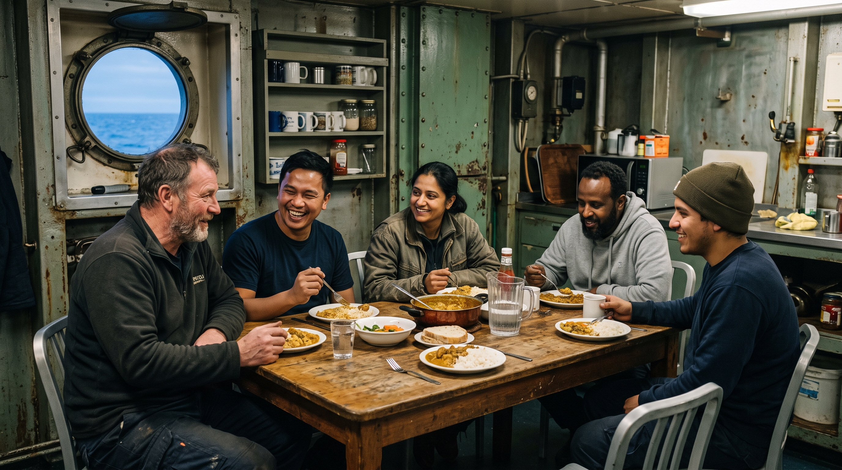 What Makes People Feel at Home When They Work at Sea?